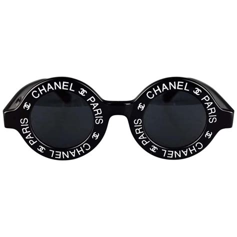 chanel round logo sunglasses replica